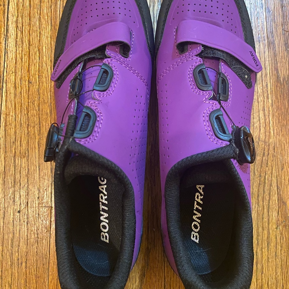 Bontrager Women's Purple Cycling Shoes